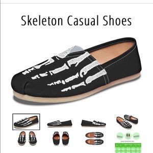 Skeleton Canvas Shoes